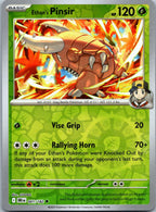 Ethan's Pinsir 001/182 Uncommon Destined Rivals Pokemon Near Mint