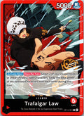 Trafalgar Law OP14-001 Leader The Azure Sea's Seven One Piece Near Mint