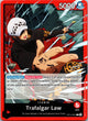Trafalgar Law OP14-001 Leader The Azure Sea's Seven One Piece Near Mint