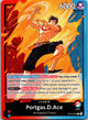 Portgas.D.Ace (002) OP13-002 Leader Carrying On His Will One Piece Near Mint