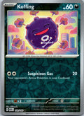 Koffing 109/165 Common 151 Pokemon Near Mint