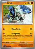Sawk 049/086 Uncommon White Flare Pokemon Near Mint