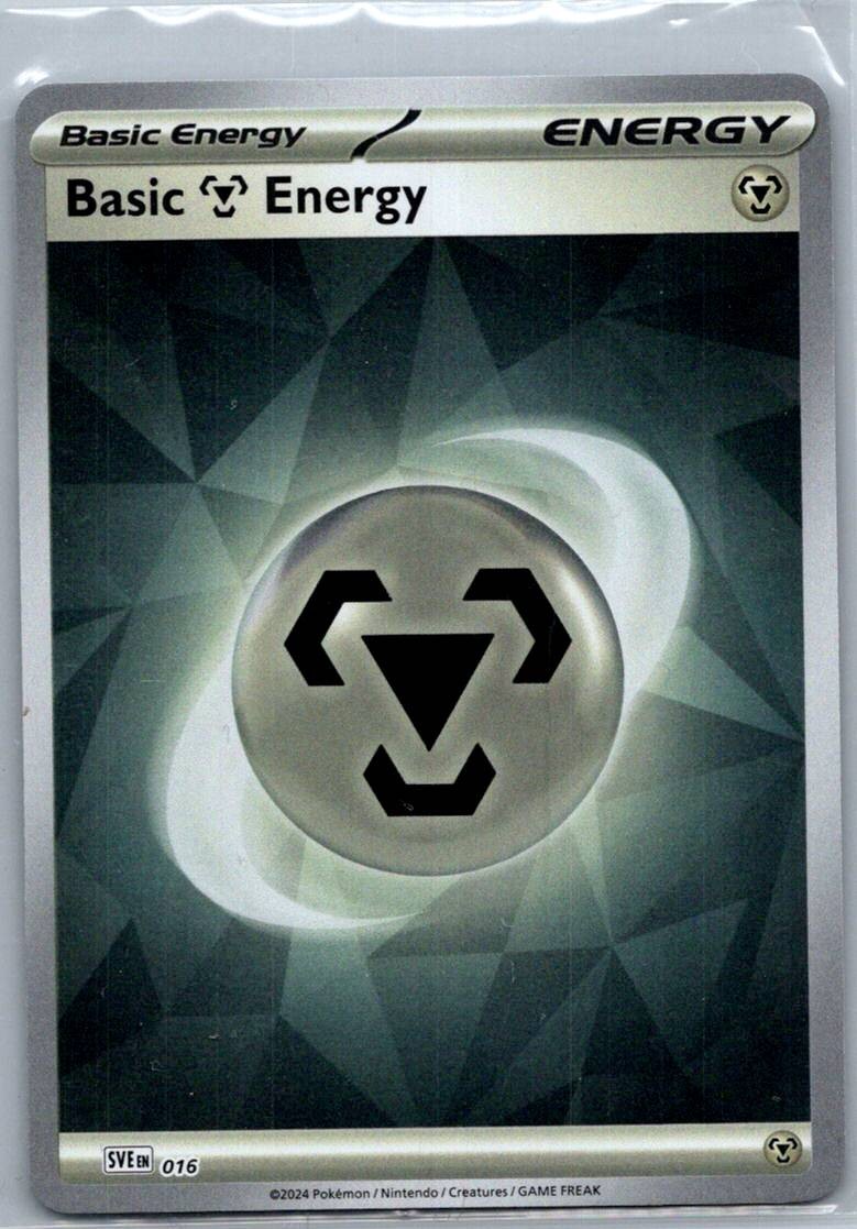 Basic Metal Energy 016 Scarlet & Violet Energies Pokemon Near Mint holo