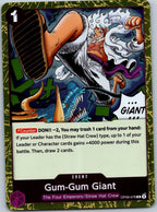 Gum-Gum Giant OP09-078 Rare Emperors in the New World One Piece Near Mint