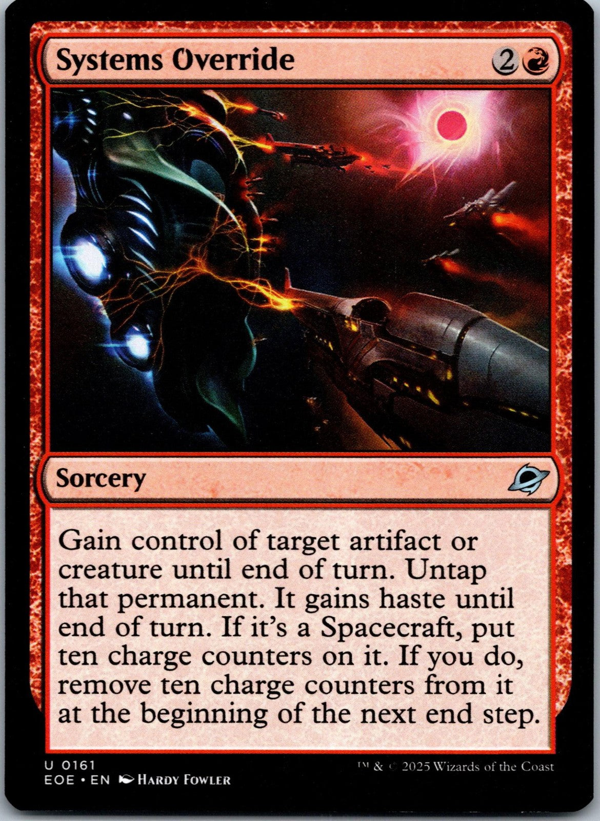 Systems Override 161 Uncommon Edge of Eternities Magic: The Gathering NM | HOKO
