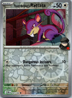 Team Rocket's Rattata 147/182 Common Destined Rivals Pokemon Near Mint