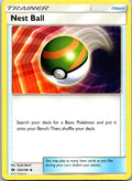 Nest Ball 123/149 Uncommon Sun & Moon Pokemon Near Mint