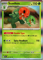 Scovillain 025/197 Rare Obsidian Flames Pokemon Near Mint