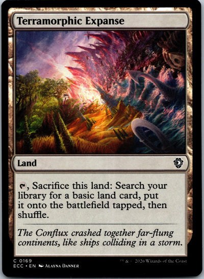 Terramorphic Expanse 129 Common Planechase Anthology Magic: The Gathering NM