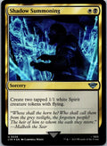 Shadow Summoning  The Lord of the Rings: Magic: The Gathering NM