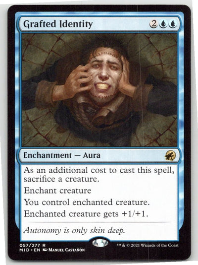Grafted Identity 57 Promo Pack: Innistrad: Midnight Hunt Magic: The Gathering NM
