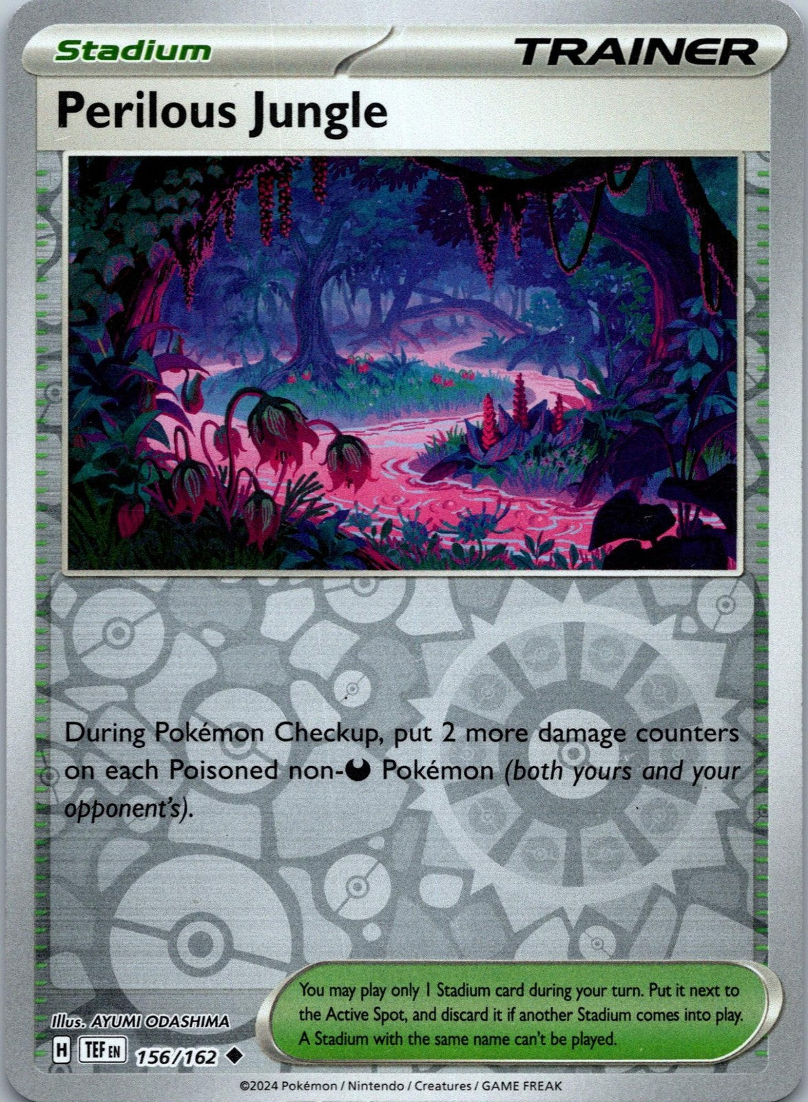 Perilous Jungle 156/162 Uncommon Temporal Forces Pokemon Near Mint