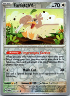 Farfetch'd 132/167 Common Twilight Masquerade Pokemon Near Mint