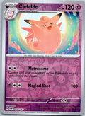 Clefable 079/167 Uncommon Twilight Masquerade Pokemon Reverse Holo Near Mint