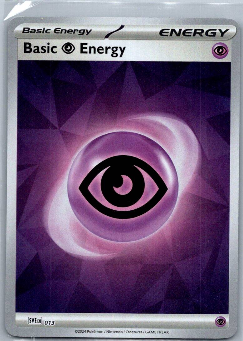 Psychic Energy 005 Scarlet & Violet Pokemon Near Mint holo