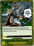 Gum-Gum Dawn Stamp OP13-117 Rare Carrying On His Will One Piece Foil NM | HOKO