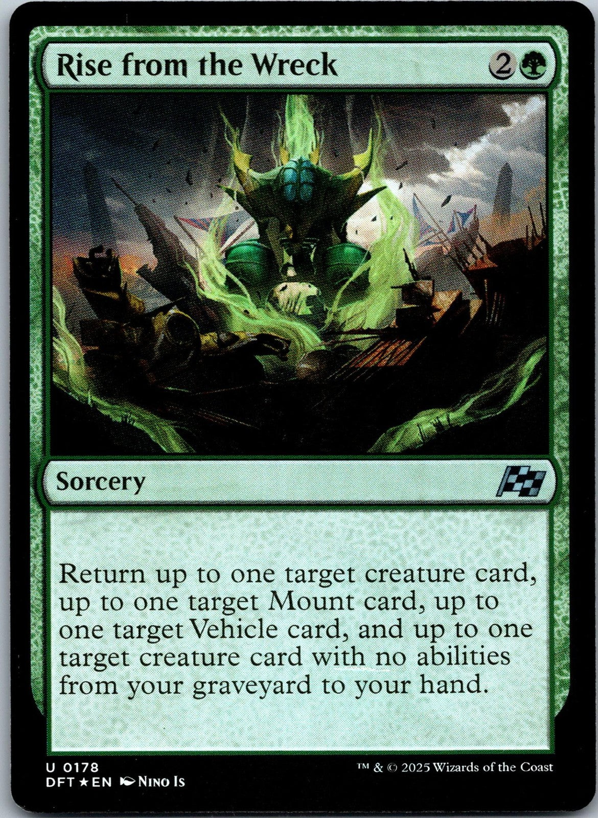 Rise from the Wreck 178 Uncommon Aetherdrift Magic: The Gathering Near Mint