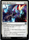 Rally the Monastery 19 Uncommon Tarkir: Dragonstorm Magic: The Gathering NM