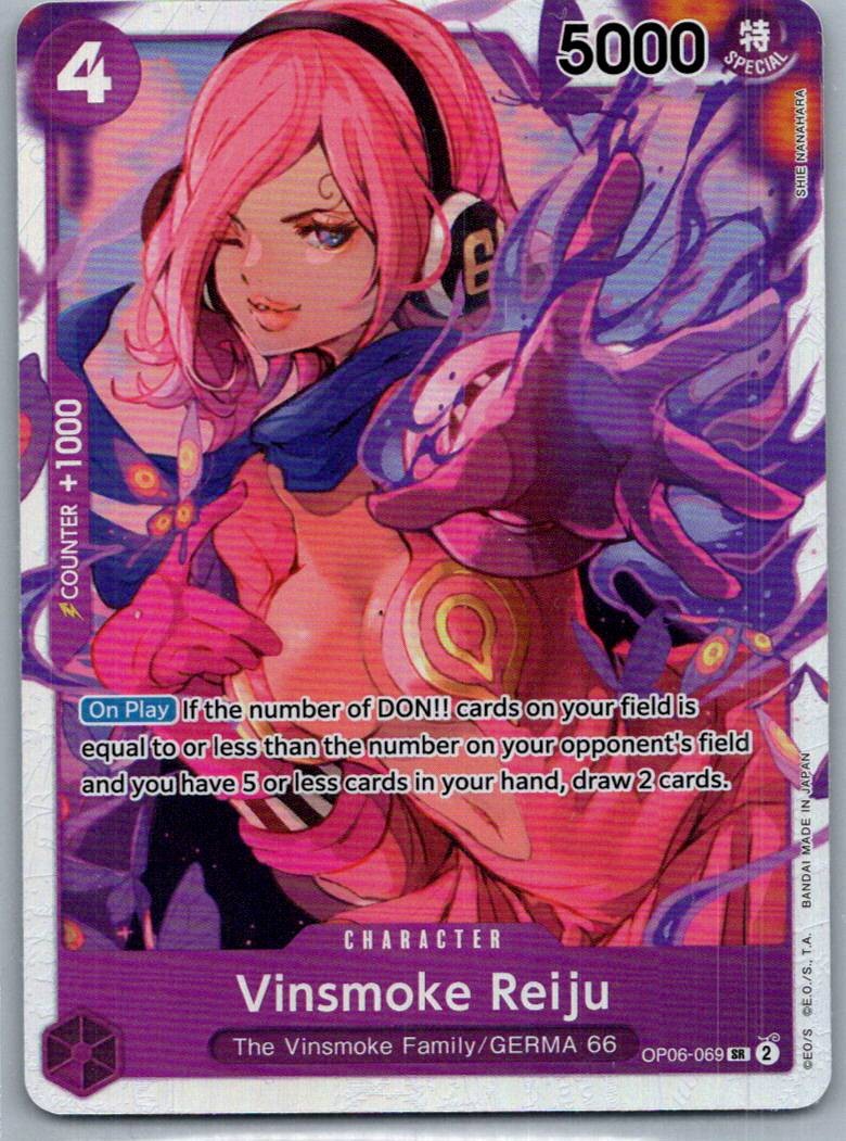 Vinsmoke Reiju (069) OP06-069 Super Rare Wings of the Captain One Piece NM