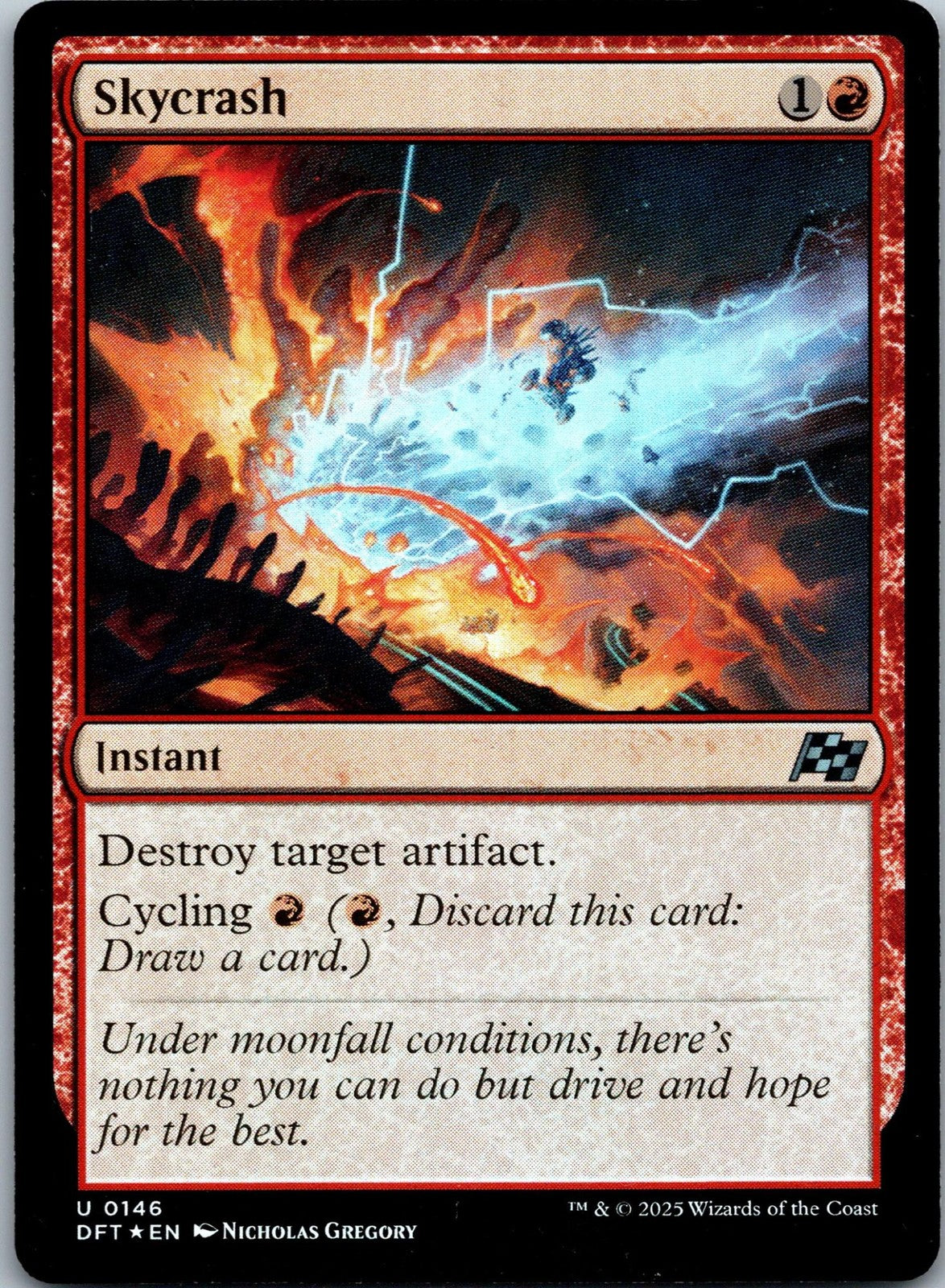 Skycrash 146 Uncommon Aetherdrift Magic: The Gathering Near Mint