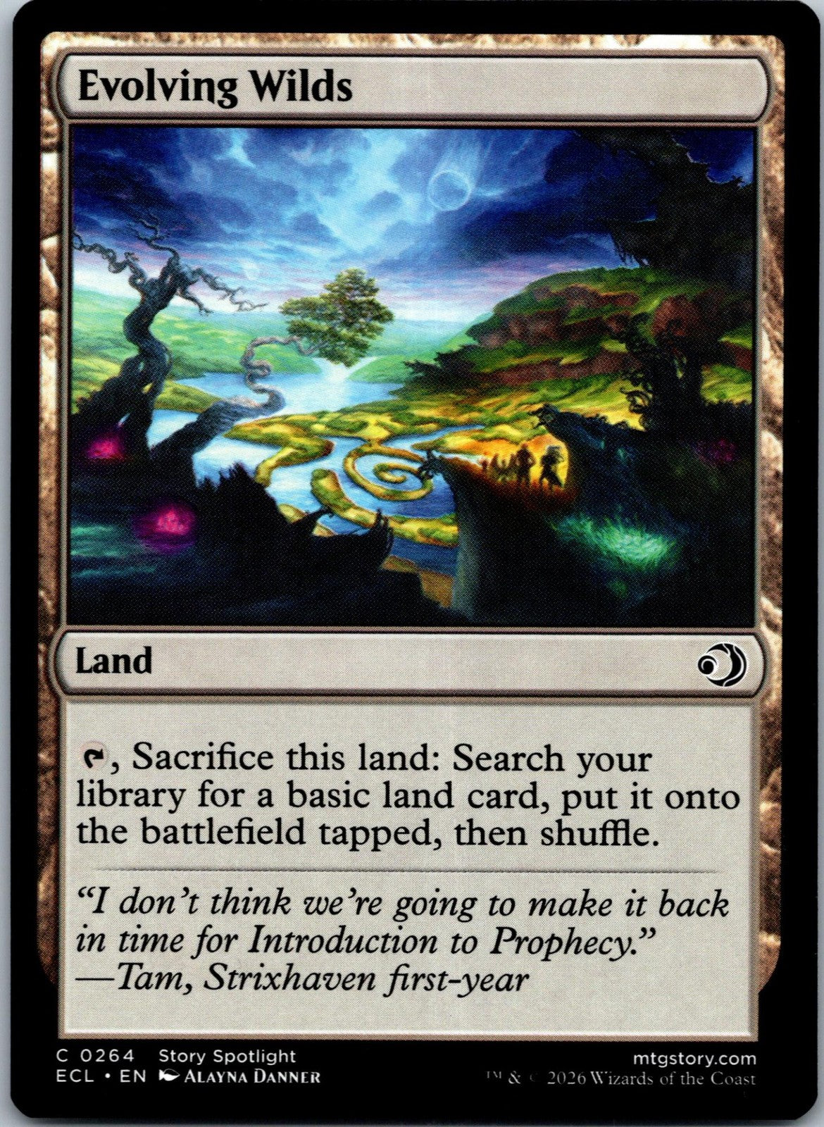 Evolving Wilds 264 Common Lorwyn Eclipsed Magic: The Gathering Near Mint