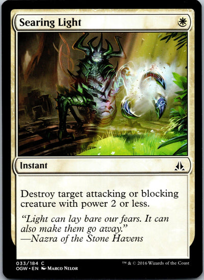 Searing Light 33 Common The List Reprints Magic: The Gathering Near Mint