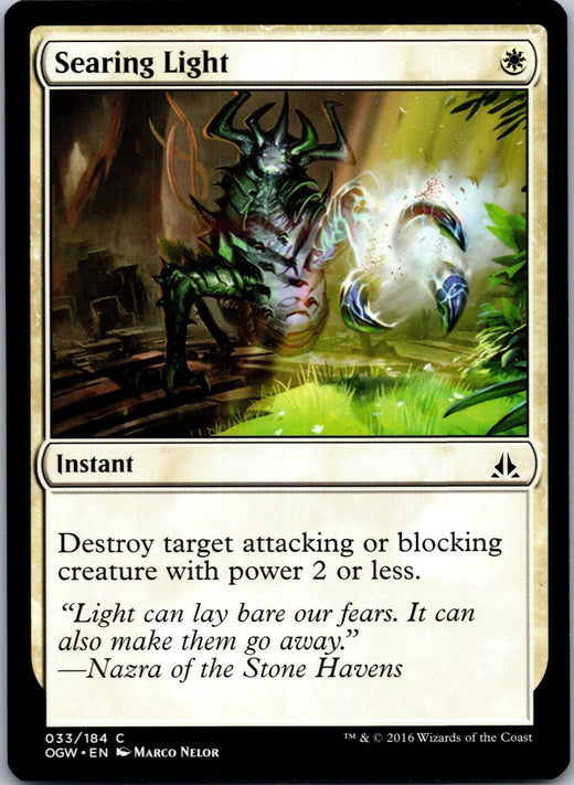 Searing Light 33 Common The List Reprints Magic: The Gathering Near Mint