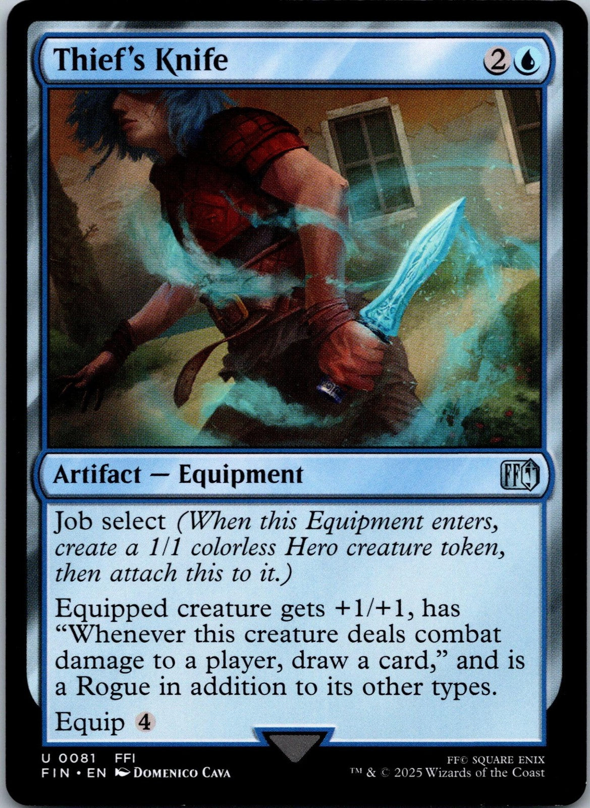 Thief's Knife 81 Uncommon Final Fantasy Magic: The Gathering Near Mint | HOKO