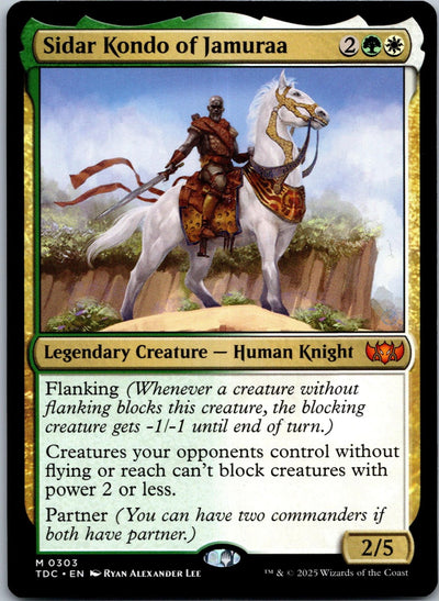 Sidar Kondo of Jamuraa Commander: Tarkir: Dragonstorm Magic: The Gathering NM