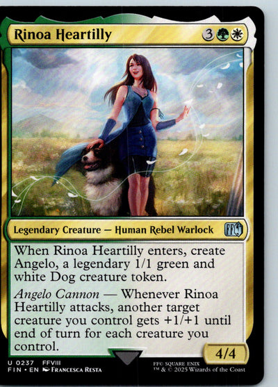 Rinoa Heartilly 237 Uncommon FINAL FANTASY Magic: The Gathering Near Mint