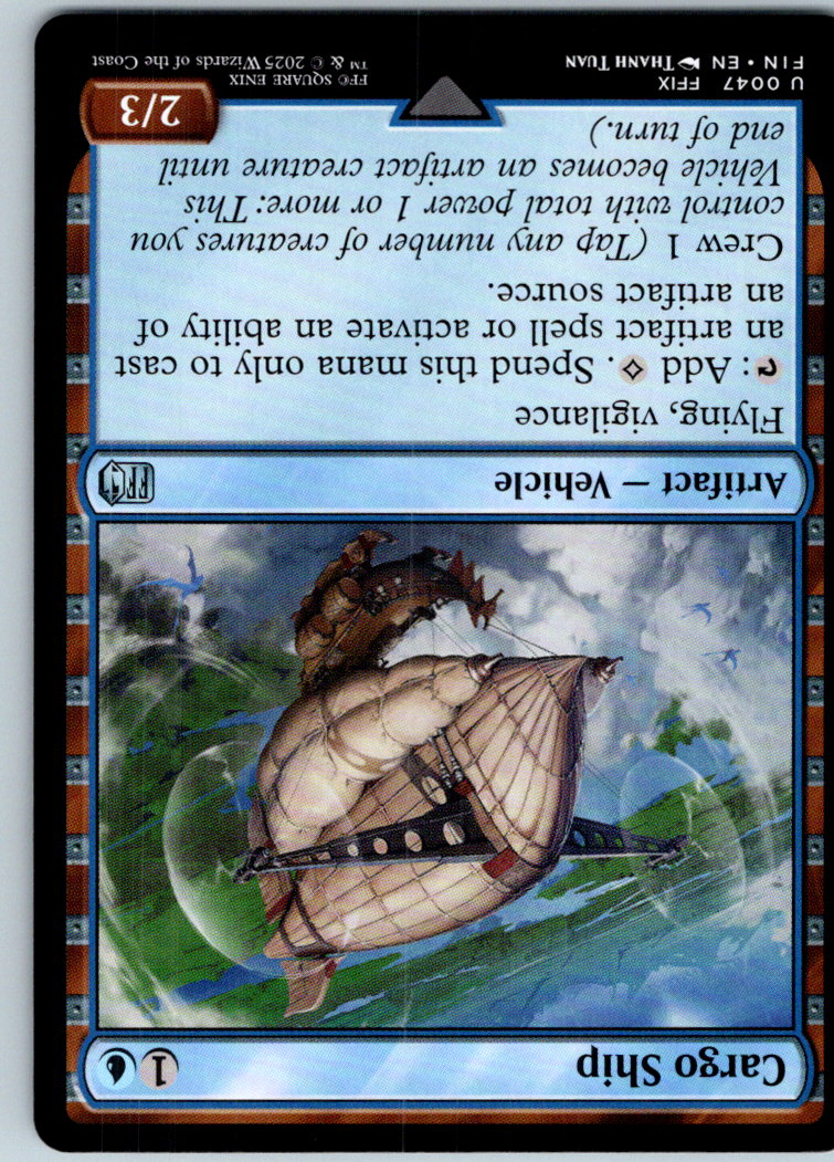 Cargo Ship 47 Uncommon FINAL FANTASY Magic: The Gathering Near Mint