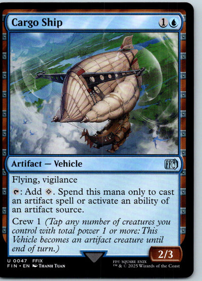 Cargo Ship 47 Uncommon FINAL FANTASY Magic: The Gathering Near Mint