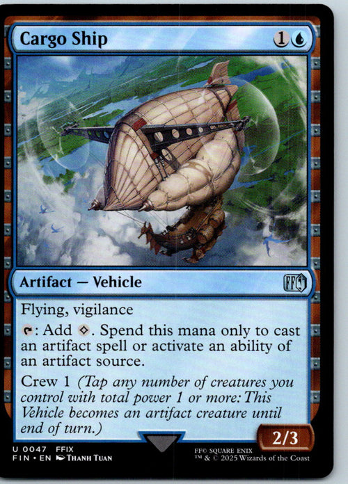 Cargo Ship 47 Uncommon FINAL FANTASY Magic: The Gathering Near Mint