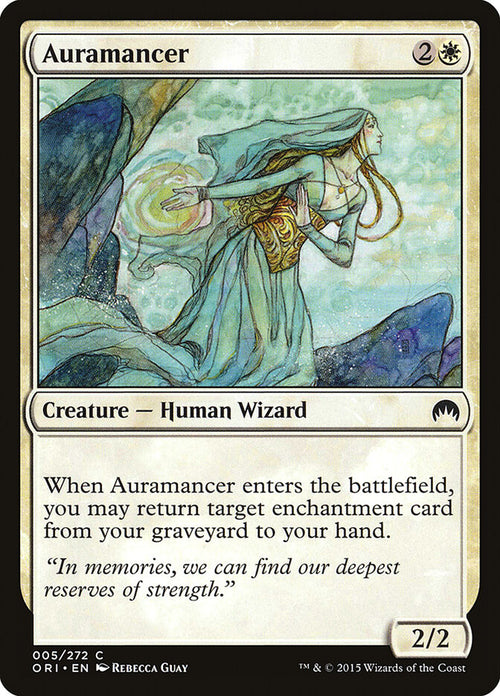 Auramancer 5 Common Magic Origins Magic: The Gathering Near Mint