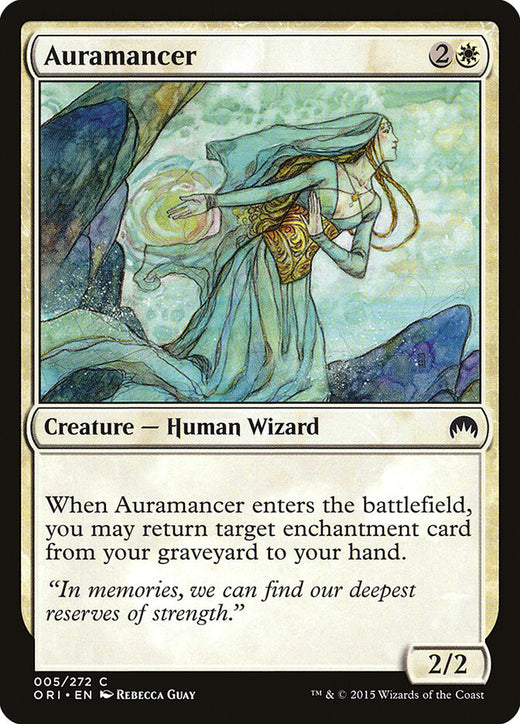 Auramancer 5 Common Magic Origins Magic: The Gathering Near Mint