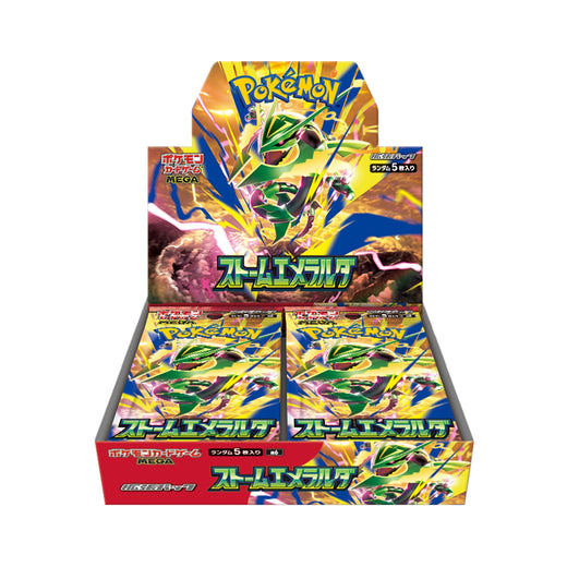 Pokemon Storm Emeralda (M6) Japanese Booster Box — No Outer Shrink