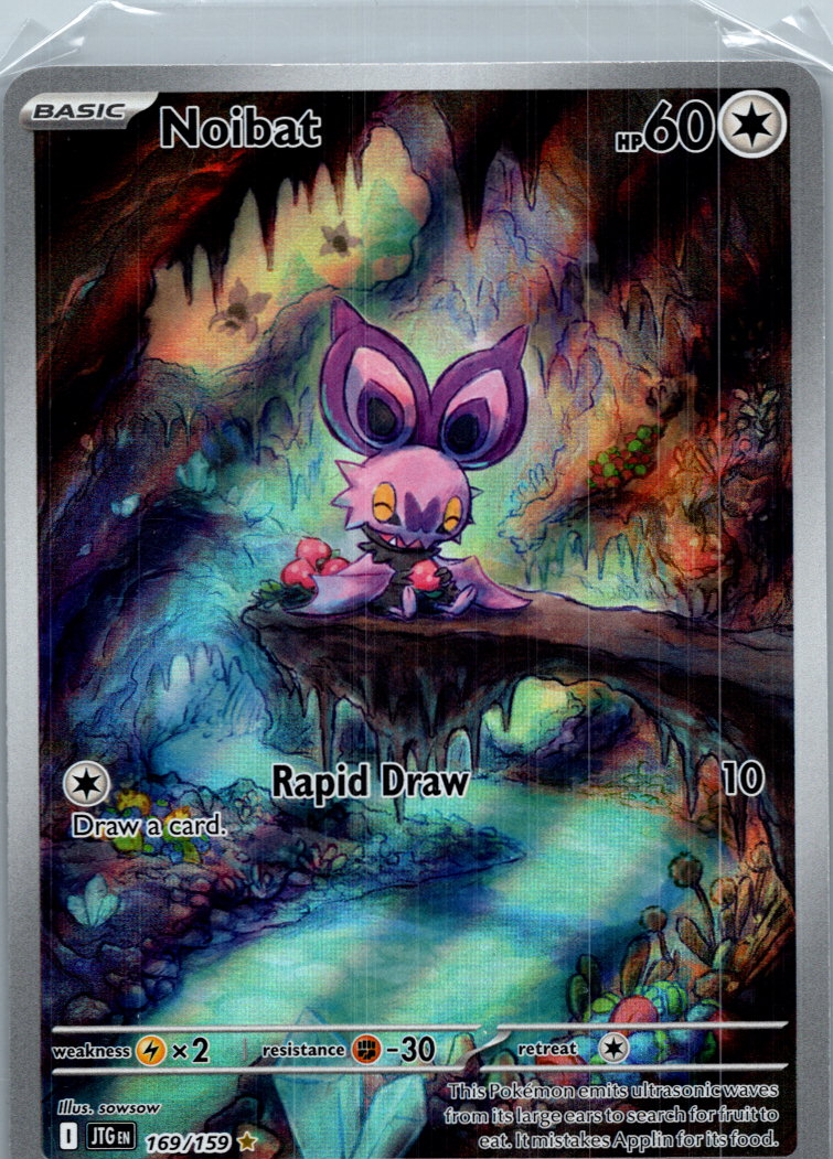 Noibat 169/159 Illustration Rare Journey Together Pokemon Near Mint