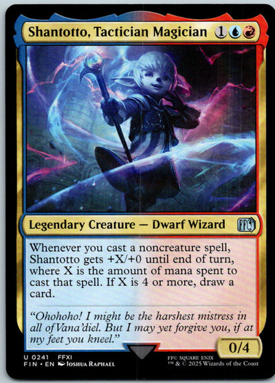 Shantotto, Tactician Magician 241 Uncommon FINAL FANTASY Magic: The Gathering NM