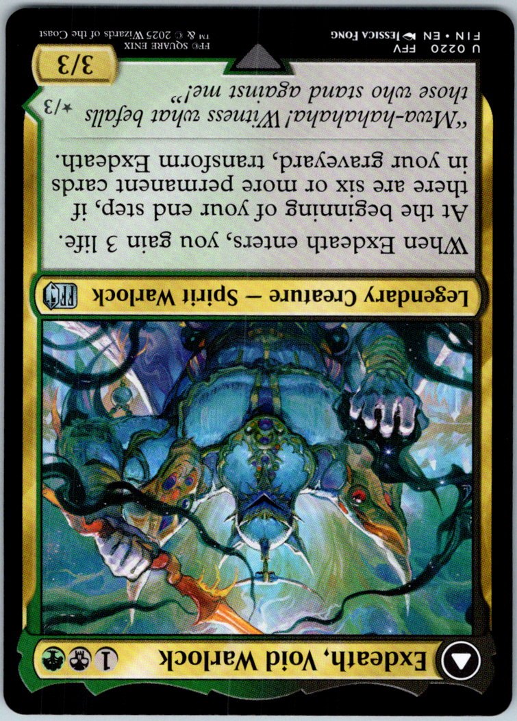Exdeath, Void Warlock 220 Uncommon FINAL FANTASY Magic: The Gathering Near Mint