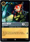 Nick Wilde - Sly Fox Sleuth 178/204 Common Whispers in the Well Lorcana NM