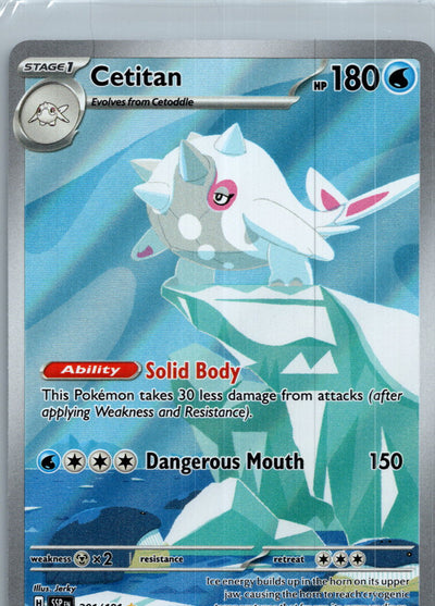 Cetitan 201/191 Illustration Rare Surging Sparks Pokemon Near Mint