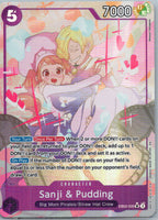 Sanji & Pudding (Alternate Art) EB02-035 anime 25th One Piece Foil NM