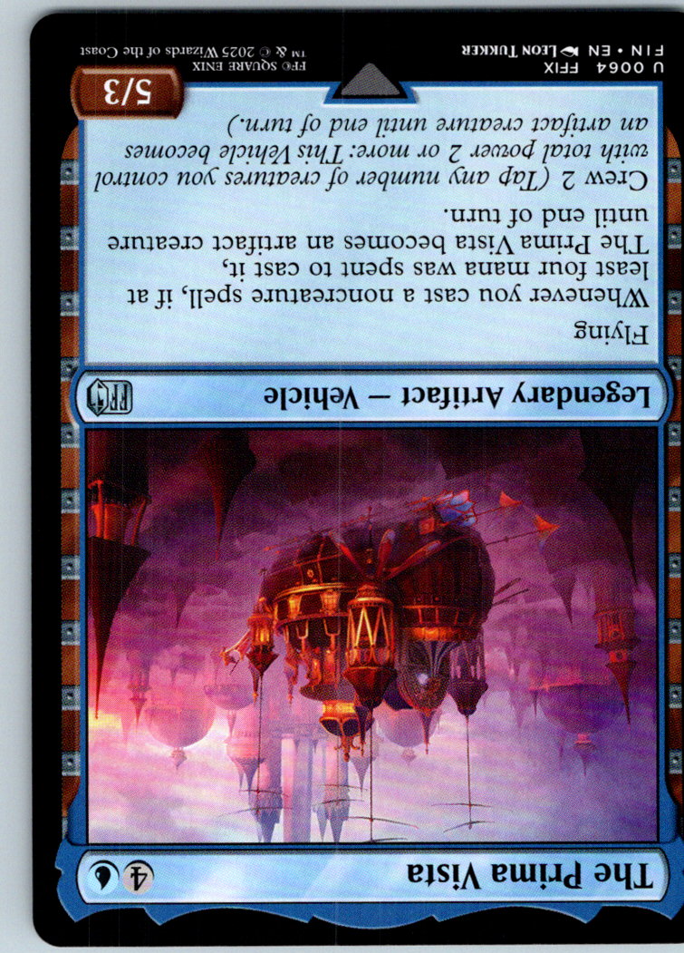 The Prima Vista 64 Uncommon FINAL FANTASY Magic: The Gathering Near Mint