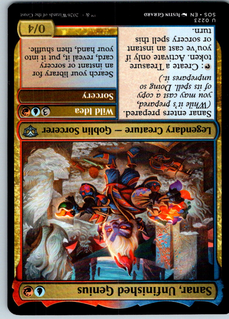 Sanar, Unfinished Genius 223 Secrets of Strixhaven Magic: The Gathering NM