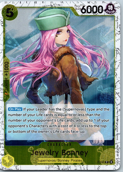 Jewelry Bonney (Pirate Foil) P-085-The Best- Vol. 2 One Piece NM