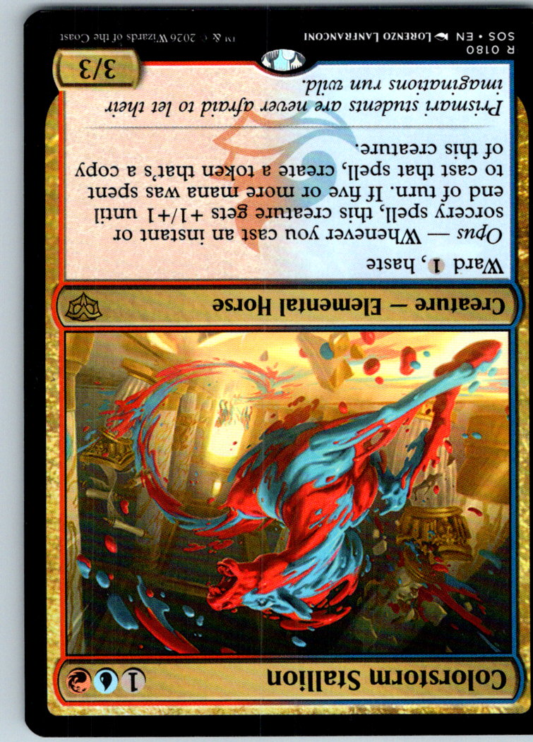 Colorstorm Stallion 180 Rare Secrets of Strixhaven Magic: The Gathering NM