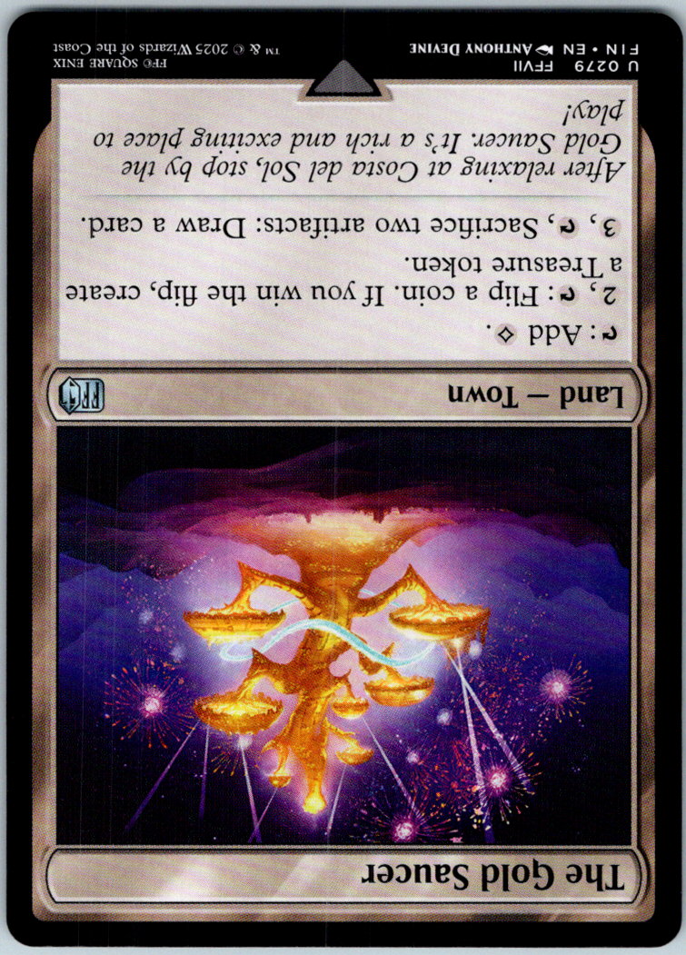 The Gold Saucer 279 Uncommon FINAL FANTASY Magic: The Gathering Near Mint