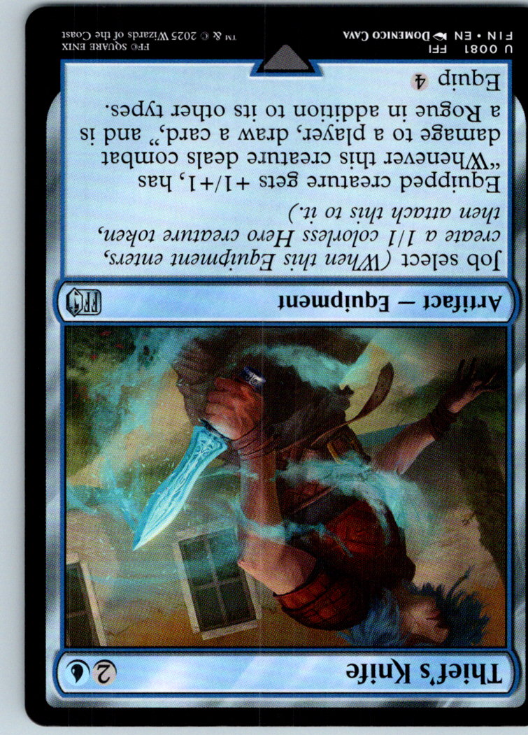 Thief's Knife 81 Uncommon FINAL FANTASY Magic: The Gathering Near Mint