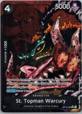 St. Topman Warcury (Alternate Art) OP13-089 Carrying On His Will One Piece NM