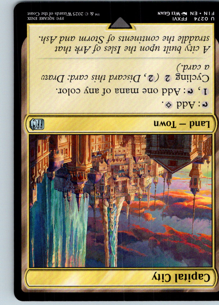 Capital City 274 Uncommon FINAL FANTASY Magic: The Gathering Near Mint